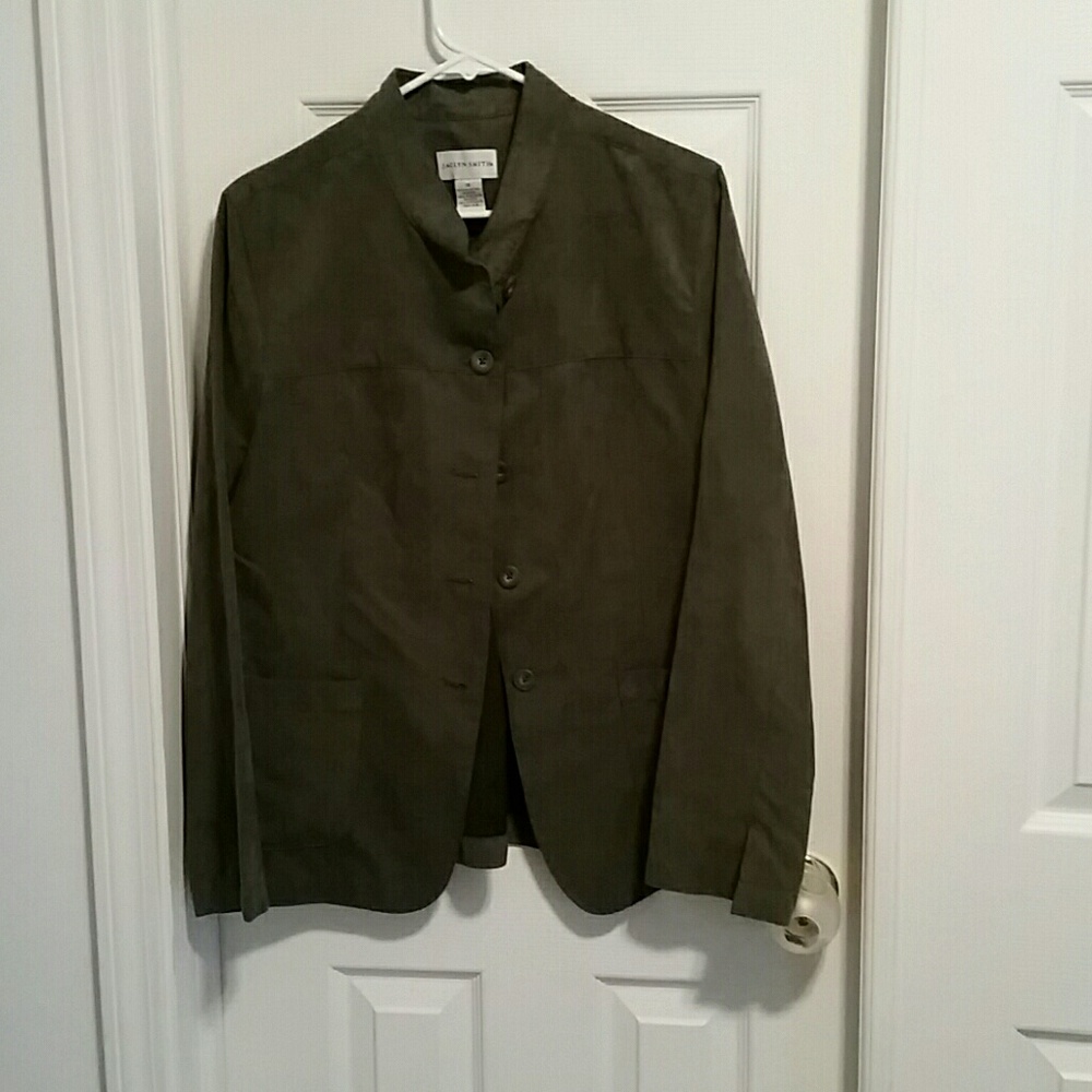 Dark green color jacket